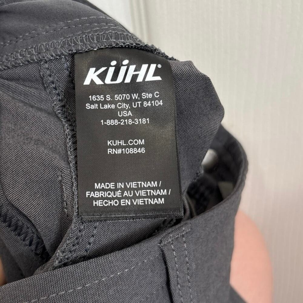 Kuhl Women’s Gray Trekr Convertible Hiking Pants Size 4 Tall - Picture 10 of 12